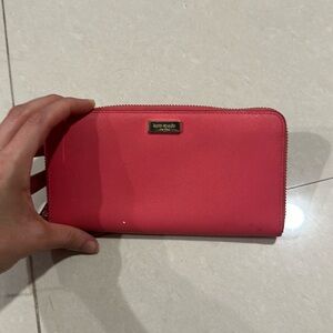 Kate spade wallet coral